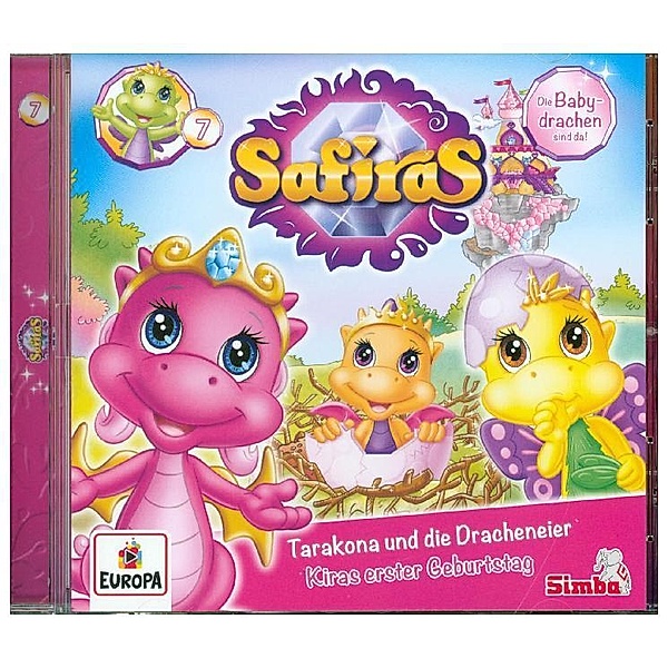 Safiras - Tarakona und die Dracheneier / Kiras erster Geburtstag,1 Audio-CD, Safiras