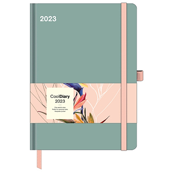 Sage Green 2023 - Diary - Buchkalender - Taschenkalender - 16x22