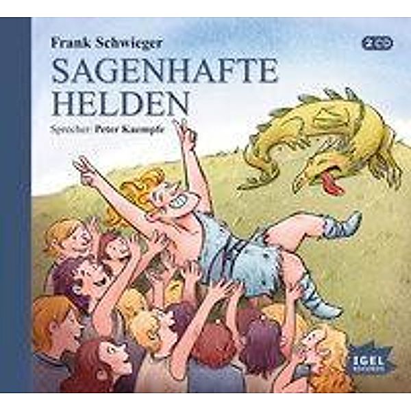 Sagenhafte Helden, 2 Audio-CD, Frank Schwieger