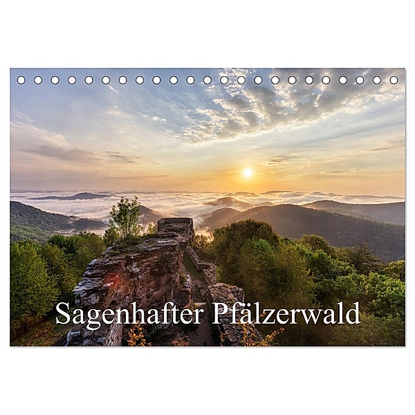 Sagenhafter Pfälzerwald (Tischkalender 2024 DIN A5 quer), CALVENDO Monatskalender, Stefan Engel