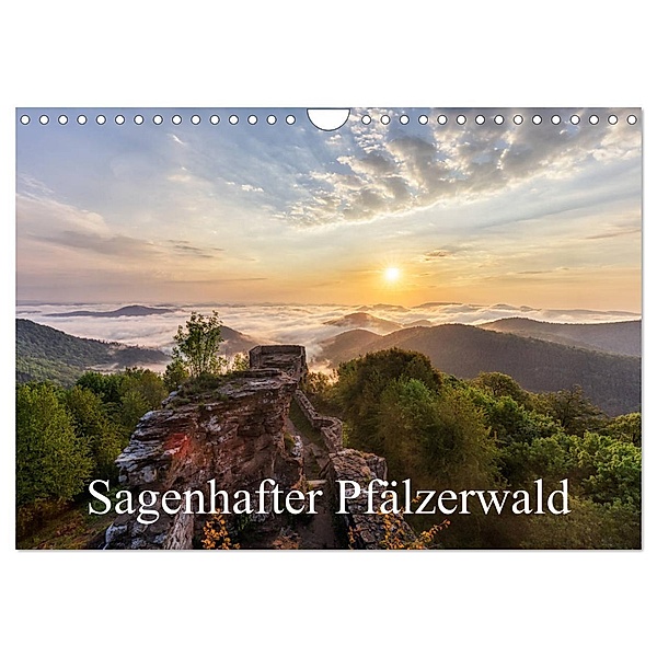 Sagenhafter Pfälzerwald (Wandkalender 2024 DIN A4 quer), CALVENDO Monatskalender, Stefan Engel