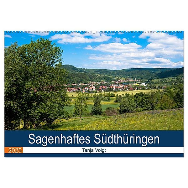 Sagenhaftes Südthüringen (Wandkalender 2025 DIN A2 quer), CALVENDO Monatskalender, Calvendo, Tanja Voigt