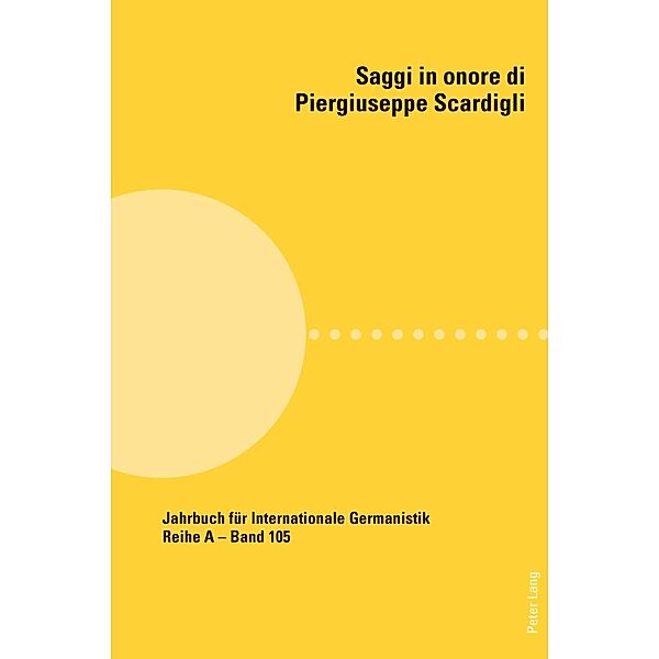 Saggi in onore di Piergiuseppe Scardigli