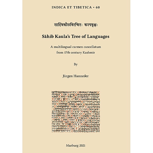 Sahib Kaula's Tree of Languages / Indica et Tibetica, Jürgen Hanneder
