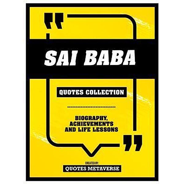 Sai Baba - Quotes Collection, Quotes Metaverse