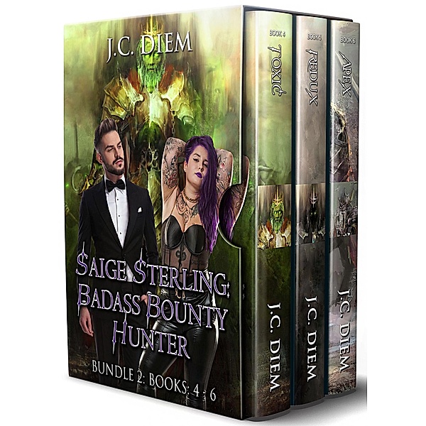 Saige Sterling: Badass Bounty Hunter: Bundle 2: Books 4 - 6, J. C. Diem