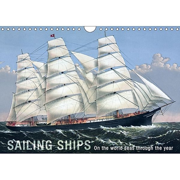 Sailing Ships (UK Version) (Wall Calendar 2018 DIN A4 Landscape), Babette Reek