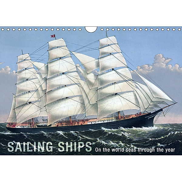 Sailing Ships (UK Version) (Wall Calendar 2019 DIN A4 Landscape), Babette Reek
