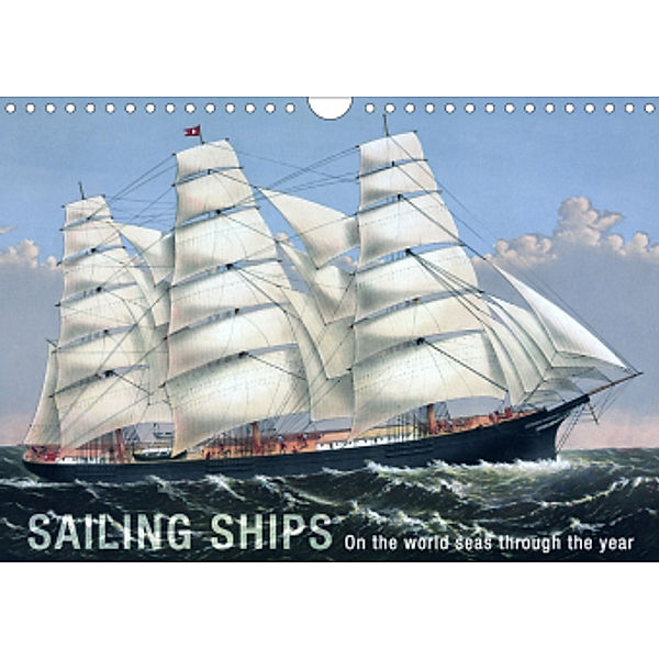 Sailing Ships (UK Version) (Wall Calendar 2021 DIN A4 Landscape), Babette Reek