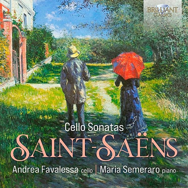 Saint-Saens:Cello Sonatas, Andrea Favalessa
