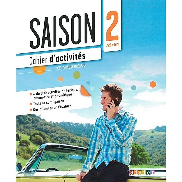 Saison: Bd.2 Cahier d'activités, m. Audio-CD