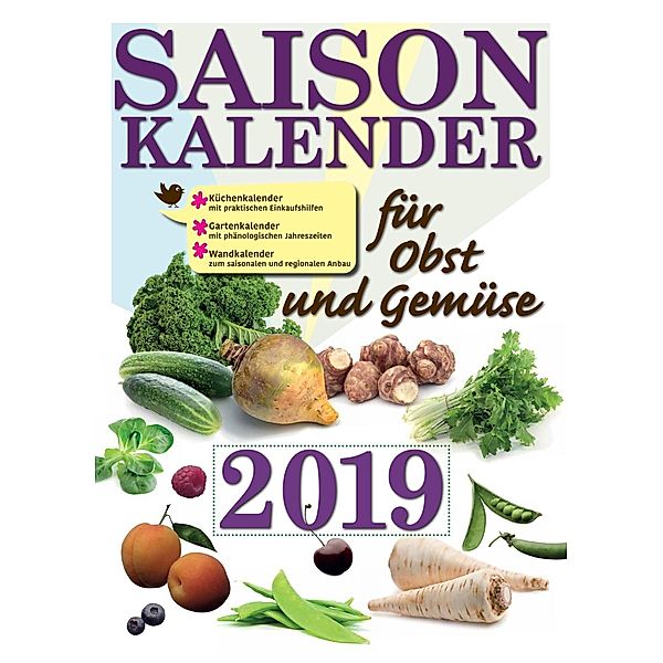 Saisonkalender für Obst und Gemüse 2019