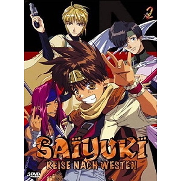 Saiyuki DVD-Box Vol. 1, Staffel 1 (Episoden 1 - 13)