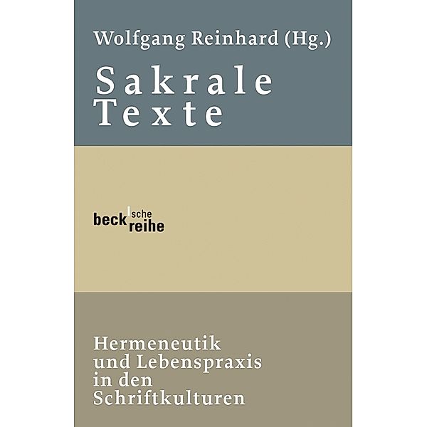 Sakrale Texte, Wolfgang Reinhard