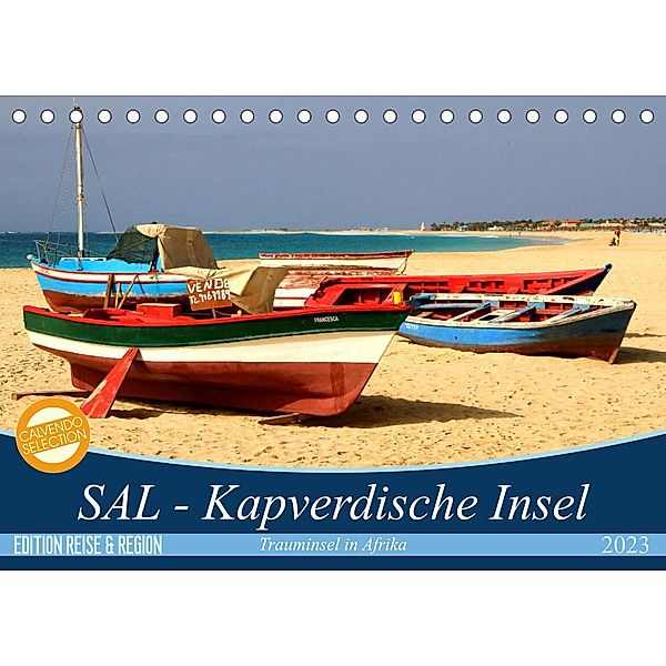 SAL - Kapverdische Insel (Tischkalender 2023 DIN A5 quer), Karsten Thiele