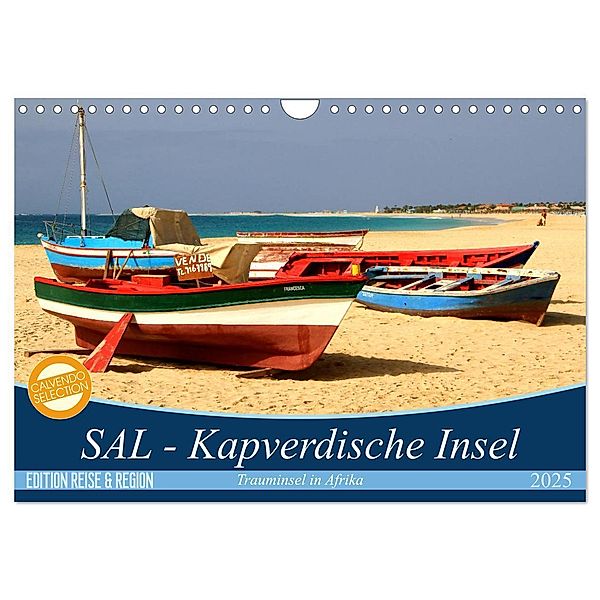 SAL - Kapverdische Insel (Wandkalender 2025 DIN A4 quer), CALVENDO Monatskalender, Calvendo, Karsten Thiele