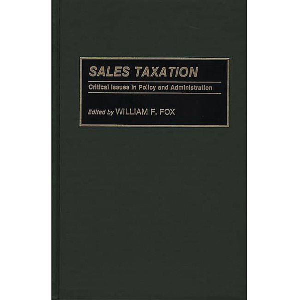 Sales Taxation