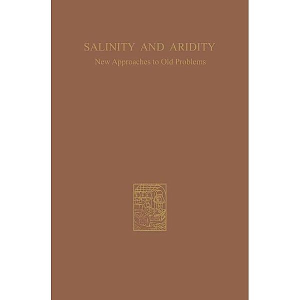 Salinity and Aridity / Monographiae Biologicae, Hugo Boyko