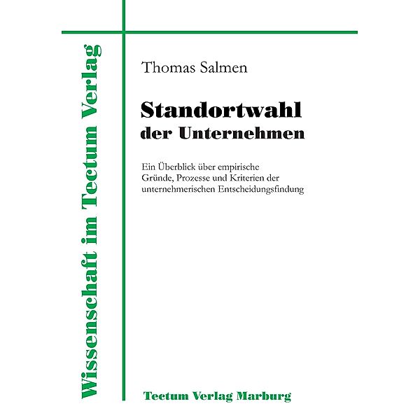 Salmen, T: Standortwahl der Unternehmen, Thomas Salmen