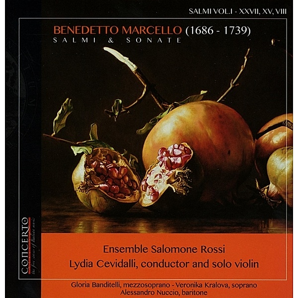 Salmi & Sonate, Ensemble Salomone Rossi, Lydia Cevidalli