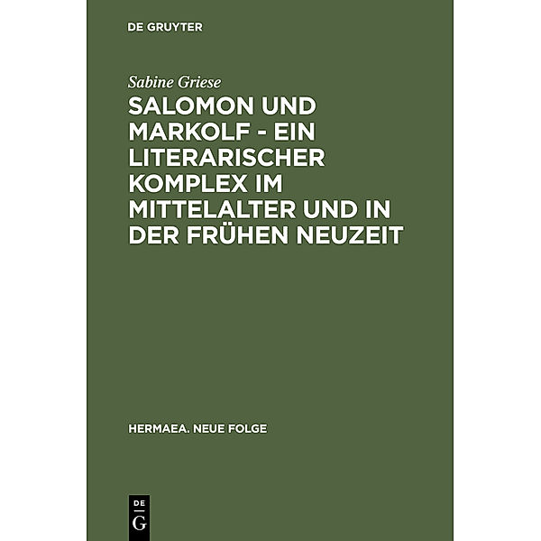 Salomon und Markolf, Sabine Griese