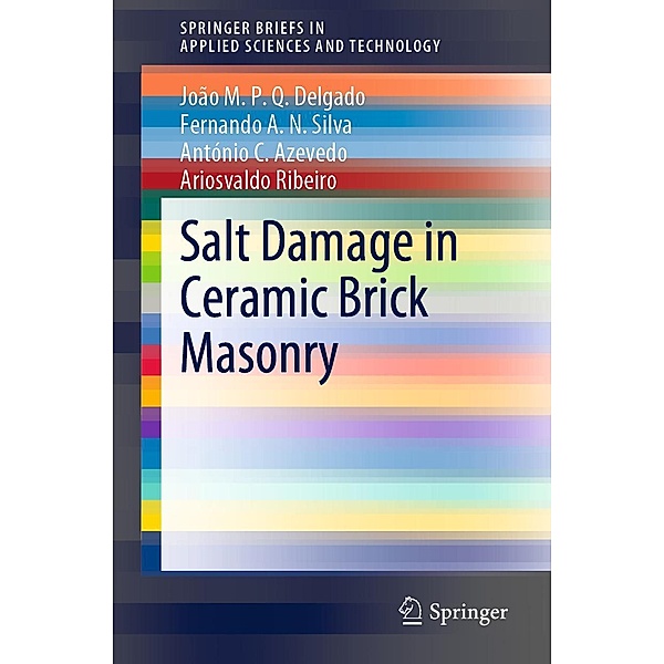 Salt Damage in Ceramic Brick Masonry / SpringerBriefs in Applied Sciences and Technology, João M. P. Q. Delgado, Fernando A. N. Silva, António C. Azevedo, Ariosvaldo Ribeiro