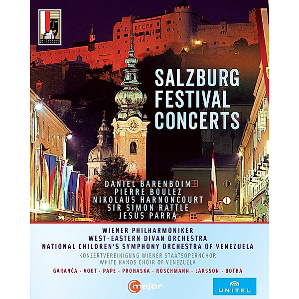 Salzburg Festival Concerts, Barenboim, Harnoncourt, Rattle, Boulez