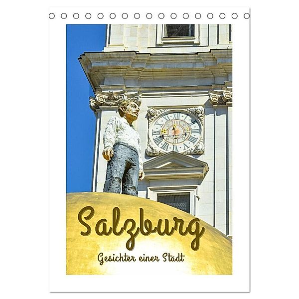 Salzburg - Gesichter einer Stadt (Tischkalender 2025 DIN A5 hoch), CALVENDO Monatskalender, Calvendo, Bettina Hackstein