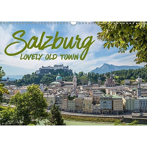 SALZBURG Lovely Old Town (Wall Calendar 2017 DIN A3 Landscape), Melanie Viola