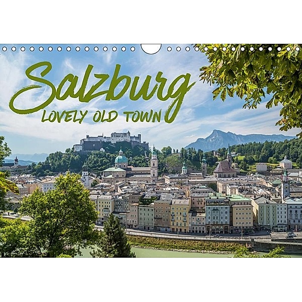 SALZBURG Lovely Old Town (Wall Calendar 2019 DIN A4 Landscape), Melanie Viola