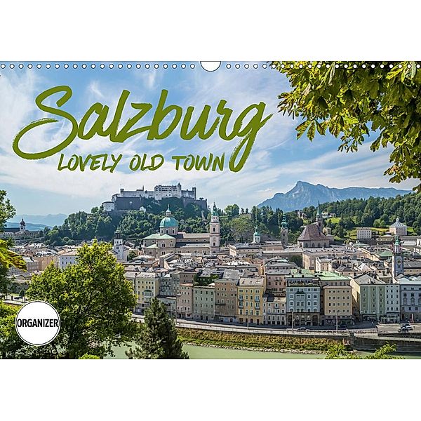 SALZBURG Lovely Old Town (Wall Calendar 2021 DIN A3 Landscape), Melanie Viola