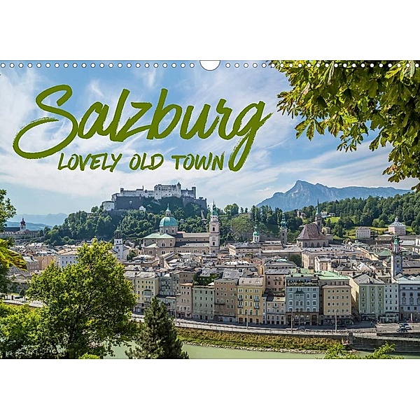 SALZBURG Lovely Old Town (Wall Calendar 2023 DIN A3 Landscape), Melanie Viola