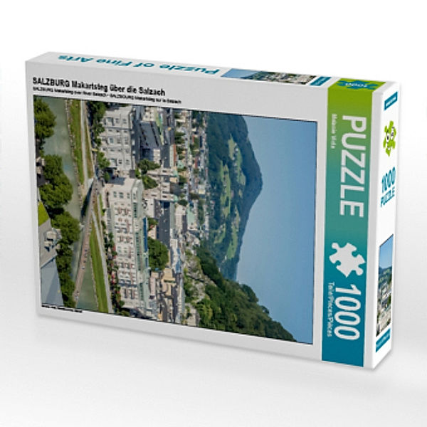 SALZBURG Makartsteg über die Salzach (Puzzle), Melanie Viola