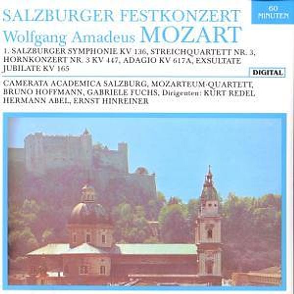 Salzburger Festkonzert-Mozart, Mozarteum-quartett Salzburg