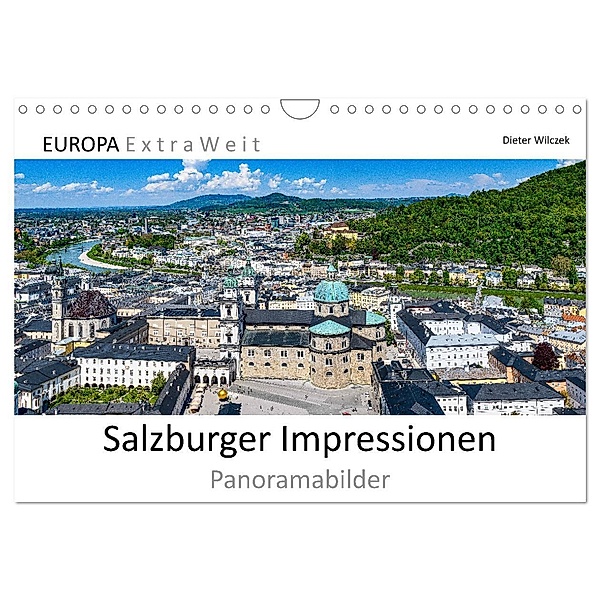 Salzburger Impressionen - Panoramabilder (Wandkalender 2025 DIN A4 quer), CALVENDO Monatskalender, Calvendo, Dieter Wilczek