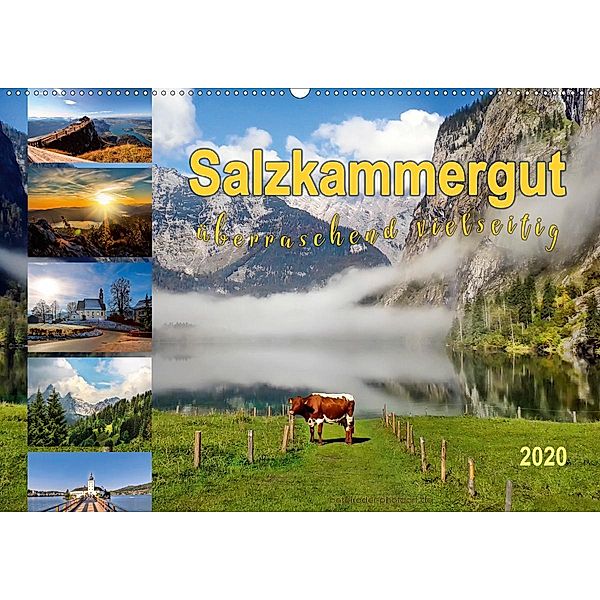 Salzkammergut, überraschend vielseitig (Wandkalender 2020 DIN A2 quer), Peter Roder