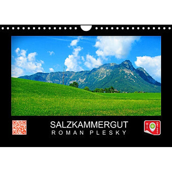 Salzkammergut (Wandkalender 2022 DIN A4 quer), Roman Plesky