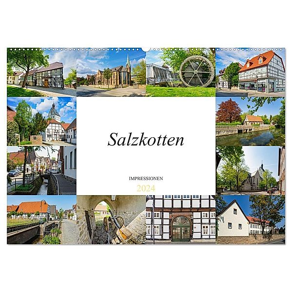 Salzkotten Impressionen (Wandkalender 2024 DIN A2 quer), CALVENDO Monatskalender, Dirk Meutzner