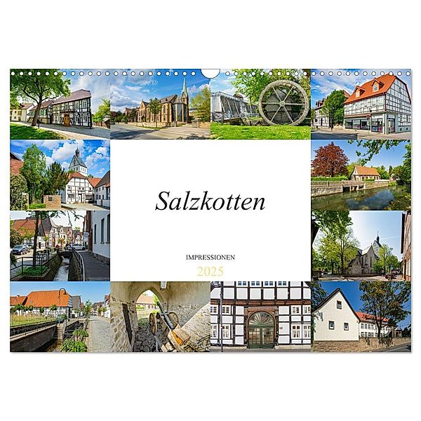 Salzkotten Impressionen (Wandkalender 2025 DIN A3 quer), CALVENDO Monatskalender, Calvendo, Dirk Meutzner