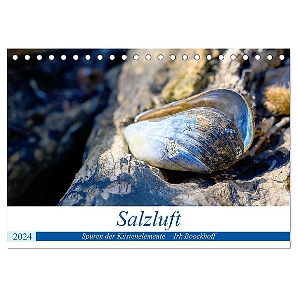 Salzluft (Tischkalender 2024 DIN A5 quer), CALVENDO Monatskalender, Irk Boockhoff