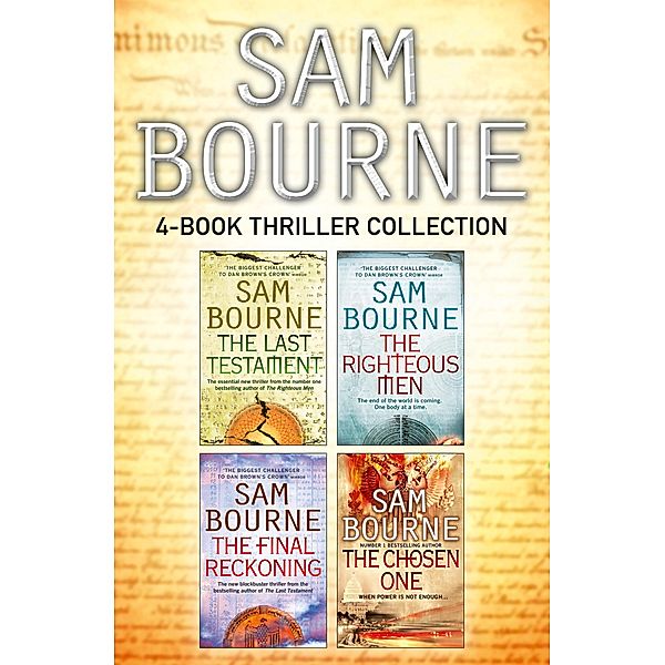 Sam Bourne 4-Book Thriller Collection, Sam Bourne