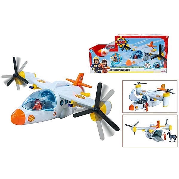 Simba Toys Sam Fire Swift Rettungsflugzeug