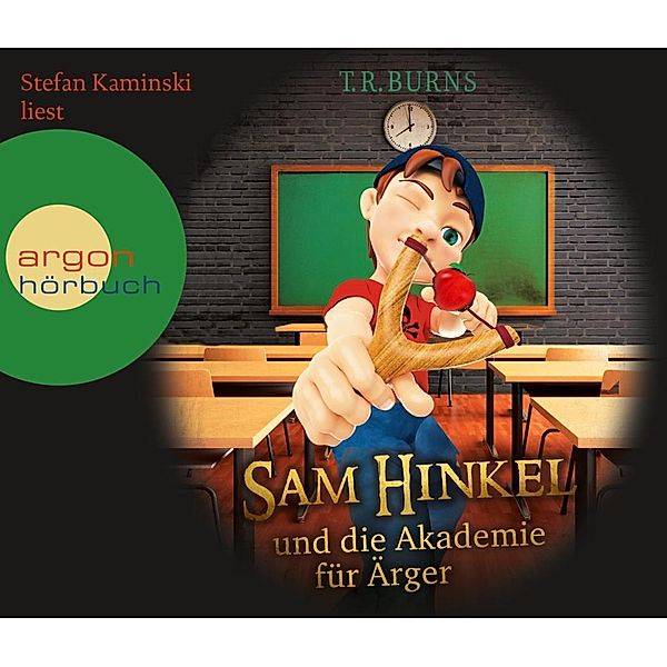 Sam Hinkel und die Akademie für Ärger, 4 Audio-CDs, T. R. Burns