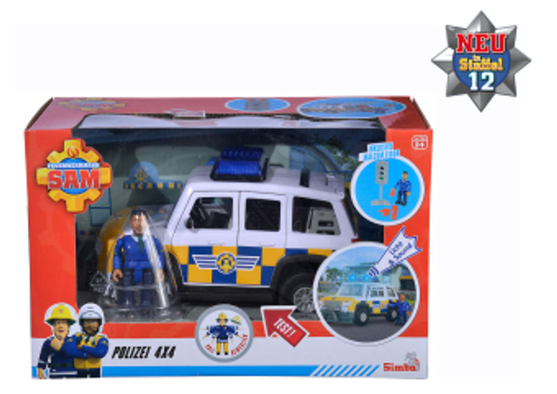 Sam Polizeiauto 4x4 mit Figur jetzt bei Weltbild.ch bestellen