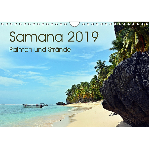 Samana - Palmen und Strände (Wandkalender 2019 DIN A4 quer), Bettina Schnittert