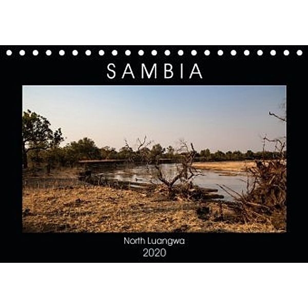 Sambia Das wirkliche Afrika (Tischkalender 2020 DIN A5 quer), Udo Quentin