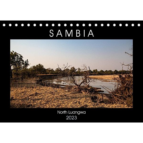 Sambia Das wirkliche Afrika (Tischkalender 2023 DIN A5 quer), Udo Quentin