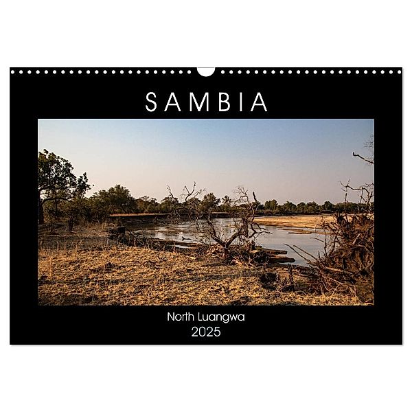Sambia Das wirkliche Afrika (Wandkalender 2025 DIN A3 quer), CALVENDO Monatskalender, Calvendo, Udo Quentin