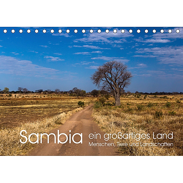 Sambia - ein großartiges Land (Tischkalender 2019 DIN A5 quer), R. Siemer