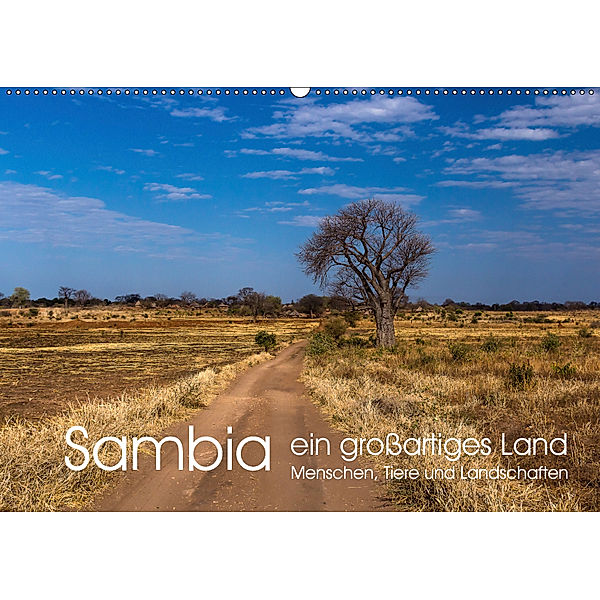 Sambia - ein grossartiges Land (Wandkalender 2019 DIN A2 quer), R. Siemer